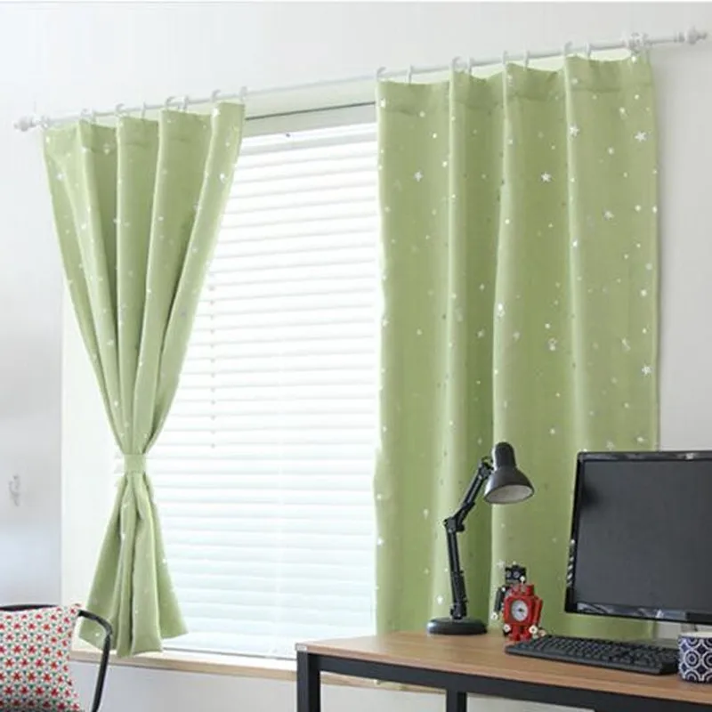 1 unids cortinas blackout térmica de poliéster sólido sombreado plena luz decoración del hogar dormitorio cortinas.jpg