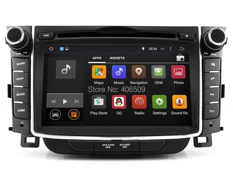Android 7,1 Штатная dvd-плеер автомобиля для hyundai i30/Elantra GT с gps навигации радио BT USB SD AUX WI-FI стерео 4 ядра+ 2 г