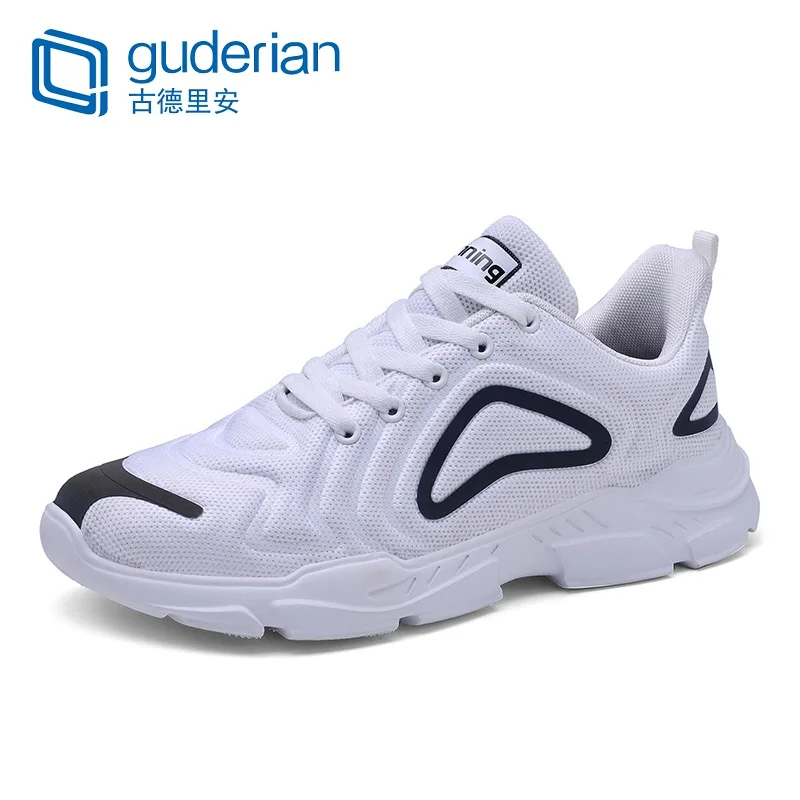 

GUDERIAN 2019 Summer Men Casual Shoes Light Flat Men Shoes Breathable Mesh Walking Lovers Shoes Sneakers Tenis Feminino Zapatos