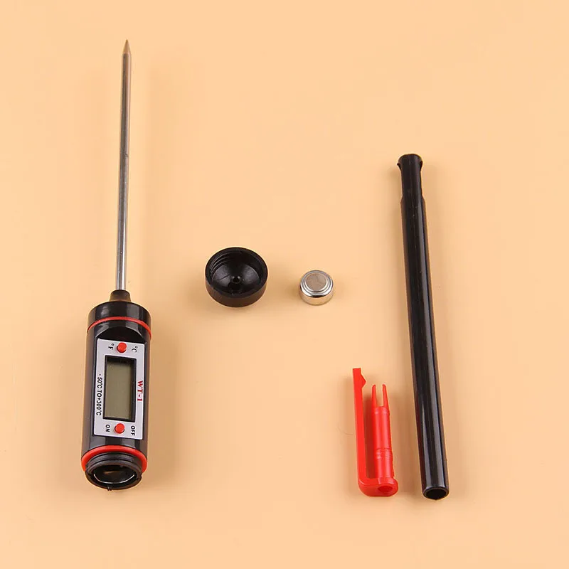 Кухонный термометр для мяса цифровой готовка еды зонд Электронный барбекю бытовой детектор температуры инструмент термометр-20