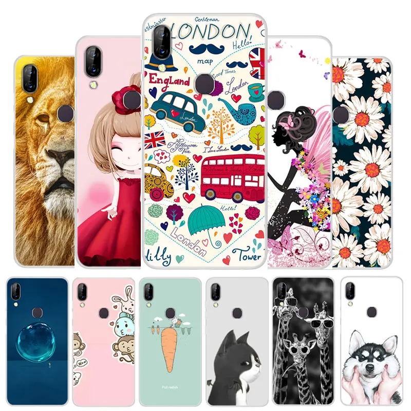

Case For Lenovo S5 Pro Case Cover Silicone Soft Phone Case For Lenovo S5 Pro Cover TPU Funda For Lenovo S5 Pro L58041 Coque Capa