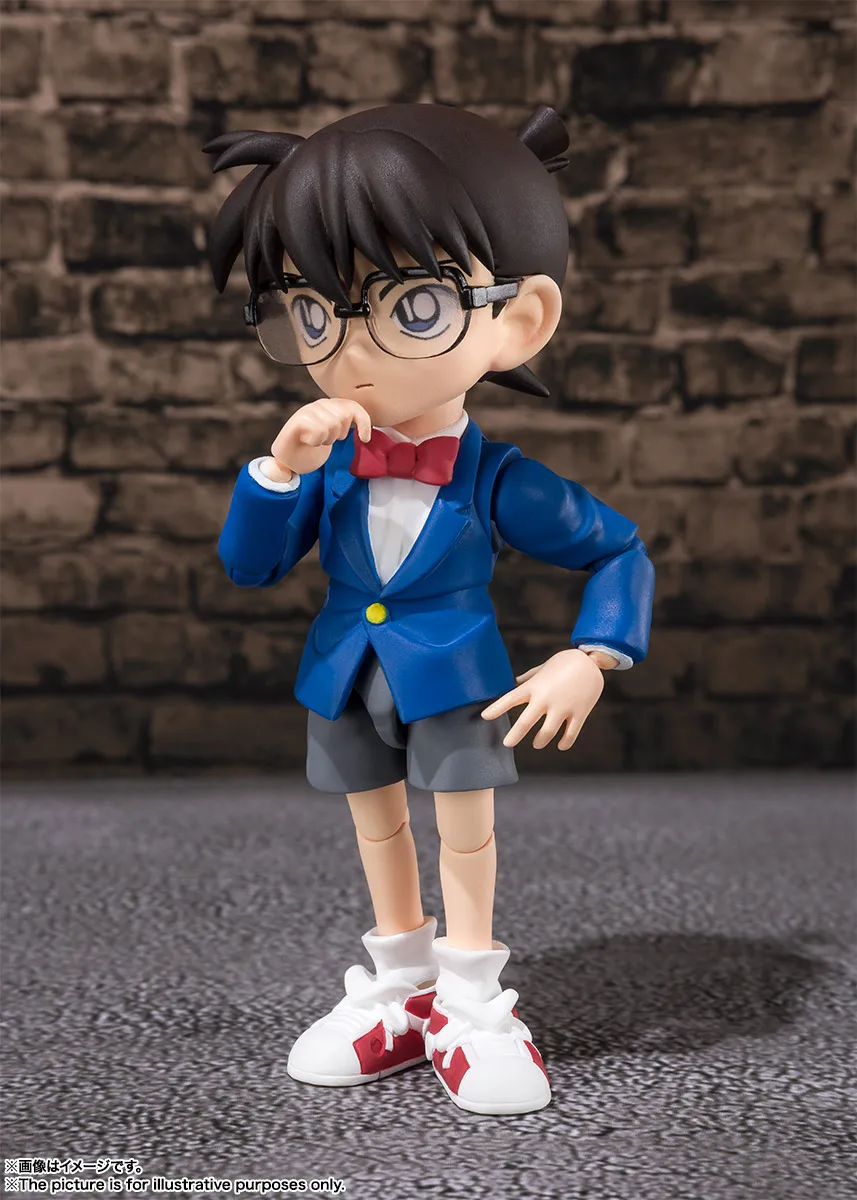 WSTXBD Оригинальный BANDAI S.H. Экшн фигурки figuts DetectiveConan Edogawa игрушки для кукол|Игровые и