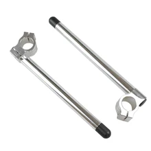 Руль для гоночного мотоцикла, настраиваемый, CNC 31/32/33/35/36/37/39/41/45/48/51 мм клип на Ons, вилка, руль, ручной стержень, для кафе, для гоночного