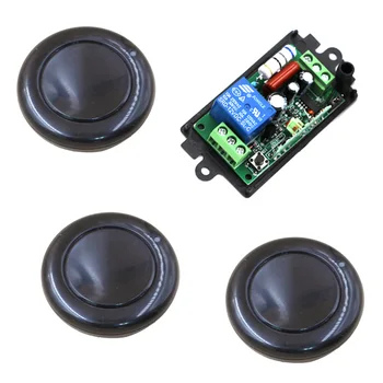 

RF AC 220V 110V One Button Transmitter 1 Channel Relays Smart Wireless Remote Control Light Switch Remote Plug ON/OFF Receiver