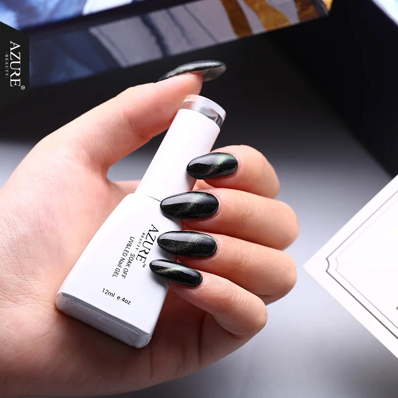 Azure Beauty Magical Chameleon Magnetic Nail Gel Polish 12ML 3D Cat Eye Effect Soak-off UV Gel Need Magnet Stick Nail Gel