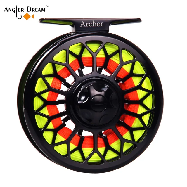 Best Offers 3/4 5/6 7/8 CNC Machined Fly Fishing Reel Aluminum Fly Reel Line Combo Braided Backing Nylon Fly Line Leader Loop Best Offers 3/4 5/6 7/8 CNC Machined Fly Fishing Reel Aluminum Fly Reel Line Combo Braided Backing Nylon Fly Line Leader Loop