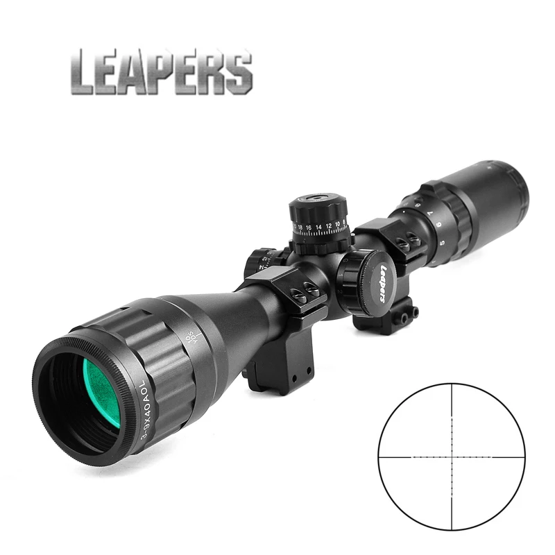 

Hot Optical Sight 3-9X40 Riflescope Mil Dot Scope Optics Riflescope Sight Hunting For Chasse Aim Scope Gun