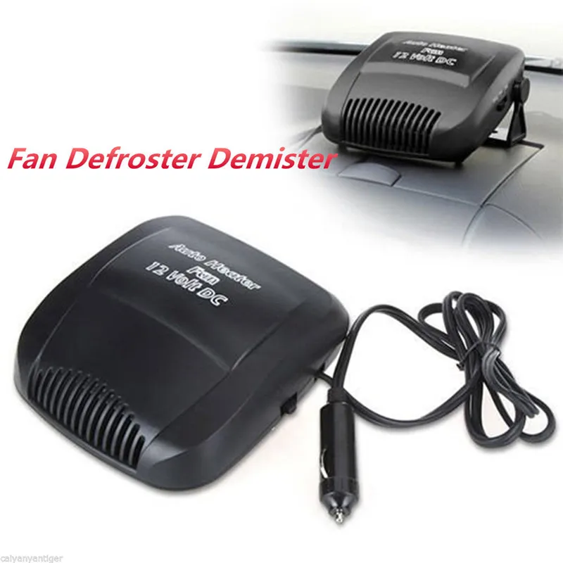 12V автомобильный портативный подогреватель ABS охлаждающий вентилятор Defroster Demister