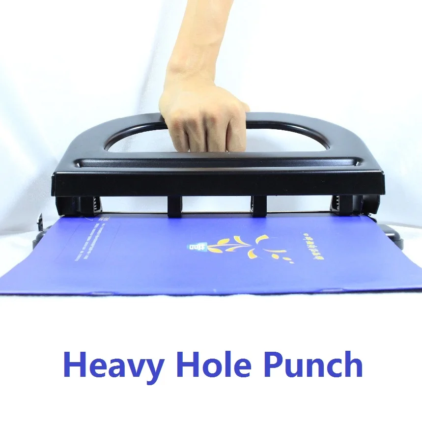 4 holes Paper Punch Manual Heavy Hole Punch Adjustable 4 hole Punch