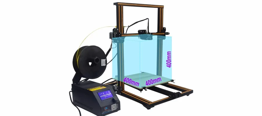 Crealit CR-10 S4 большой размер печати DIY настольный 3D принтер 400*400*400 мм размер печати многотипная нить с подогревом