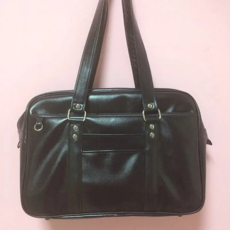 Japanese tradition style Jk uniform handbag harajuku large tote women's