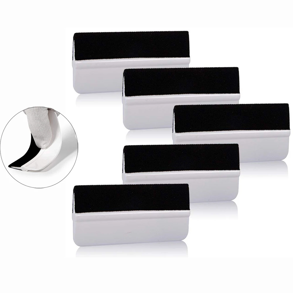 Home & Garden 25 White Plastic Squeegee Wall Decal Application Vinyl