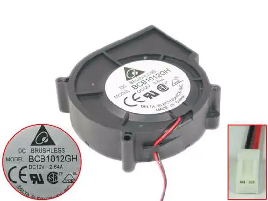 Delta Electronics BCB1012GH DC 12 V 2.64A 97x97x33 мм 2-провод сервер вентилятор