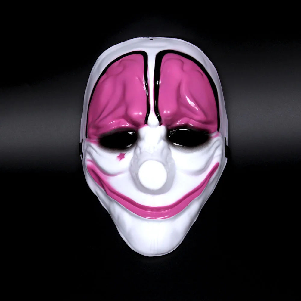 Payday Mask страшная маска на Хеллоуин террор Маскарад Хьюстон& волк& цепи маска взрослые Вечерние Маски тушь для ресниц de Хэллоуин MK00PY