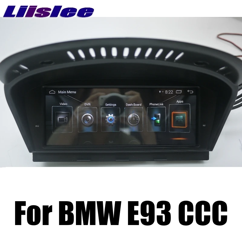 Perfect For BMW 3 Series E93 2004~2010 Liislee CCC Style Car Multimedia GPS Map Audio Media Radio Stereo Navigation Player NAVI 1