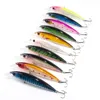 10pcs/lot Hot Sell Minnow Fishing Lure Laser Floating Wobblers 11CM 13.5g Hard Bait Bass Fresh Saltwater Plastic Fishing Tackle ► Photo 3/6