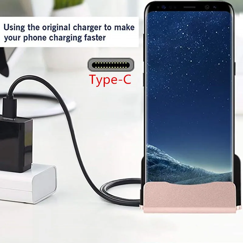 

Type C Charger USB 3.1 Charging Dock Station Charger Docking Stand Holder for Xiaomi Huawei Samsung Letv Sony HTC oneplus ASUS
