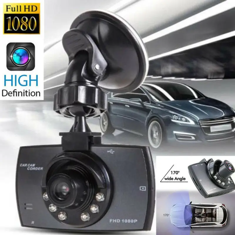 

HD 1080P Dual Lens Rearview Car DVR Camera Video Recorder Dash Cam G-Sensor