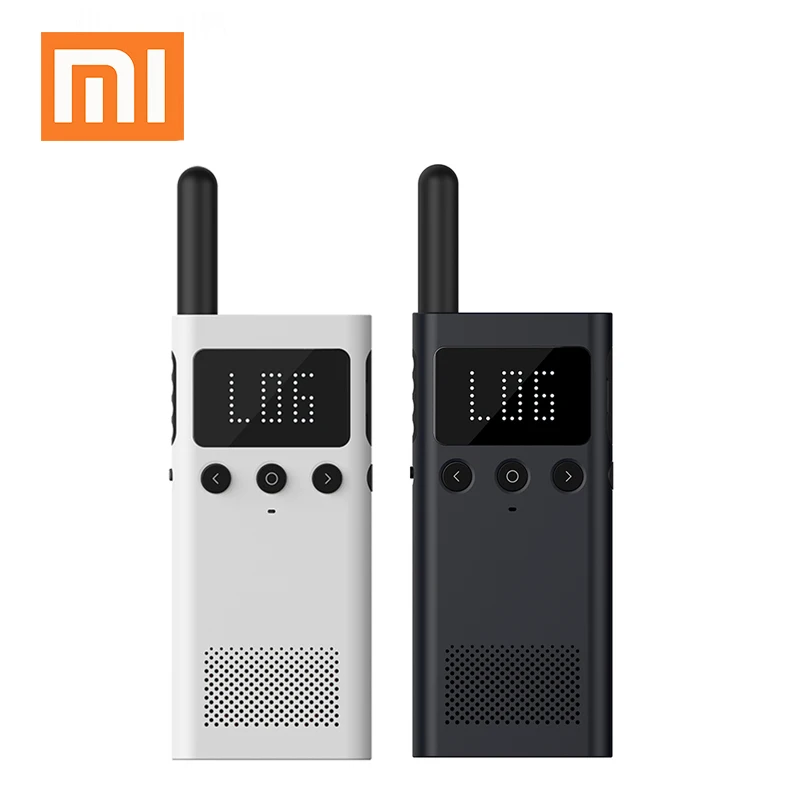 2018 Новинка Xiaomi Mijia Walkie Talkie 1S Смартфон приложение расположение поделиться с FM