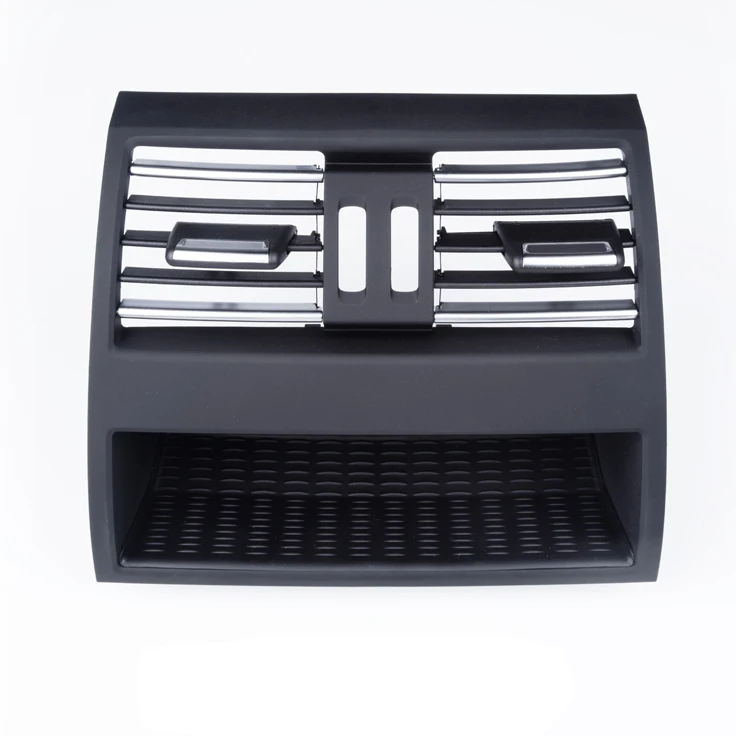 

ABS rear middle Air AC heater Vent Outlet Frame Cover Trim for BMW 5 Series F10 F11 2010-2017