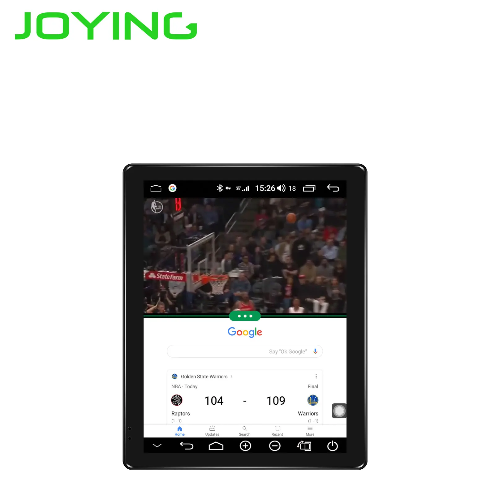  JOYING 9.7 inch IPS Screen 1024*768 one din Android 8.1 Car radio 4GB+64GB support 3G/4G DSP SWC Fa