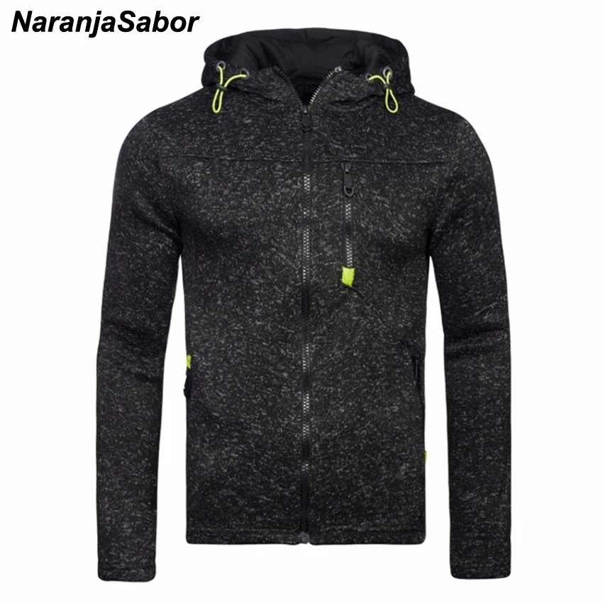 NaranjaSabor, весна-осень, мужские куртки с капюшоном, новые модные спортивные куртки, Мужская толстовка на молнии, Мужская брендовая одежда, XXXL, N443