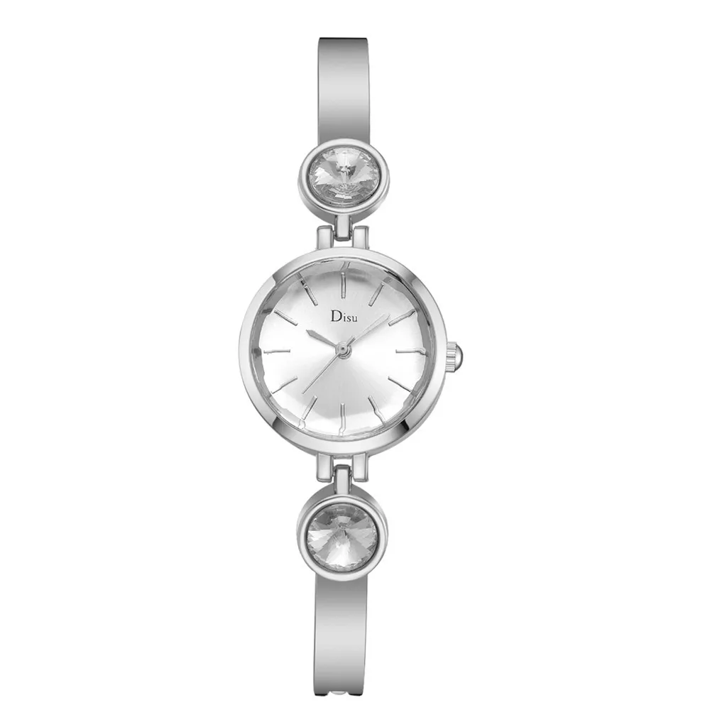 Duobla, новинка, темпераментные модные женские часы со стальным ремешком и бриллиантовым браслетом, Женские Подарочные Кварцевые наручные часы orologio donna 40Q - Цвет: C