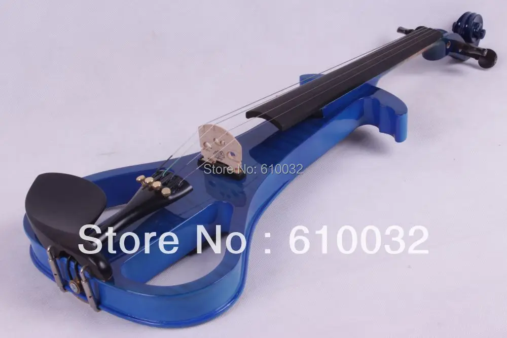 

4/4 Electric Violin Solid wood 3-11# blue color 4 string