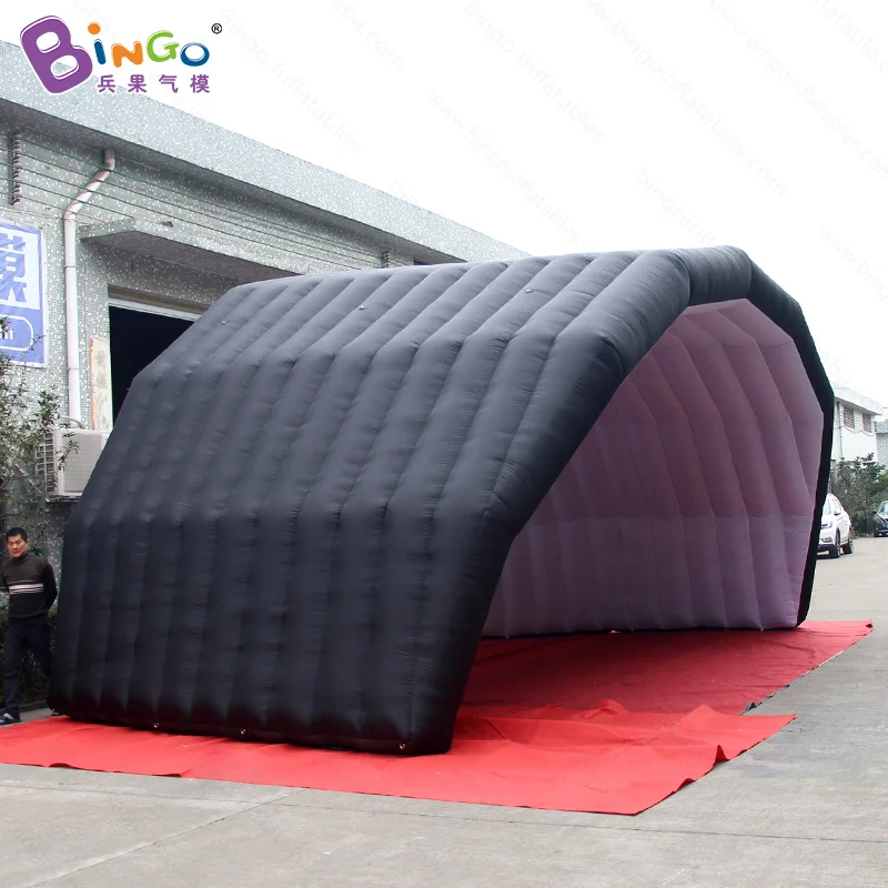  7m x 5m x 4m black outside white inside inflatable tent  personalized inflatable canopy tent toy te