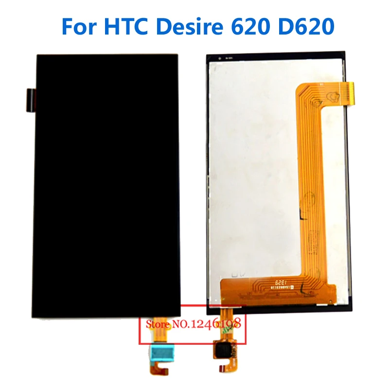 

Blue Color Full LCD Display Touch Screen Digitize Assembly For HTC Desire 620 D620 Phone parts Replacement