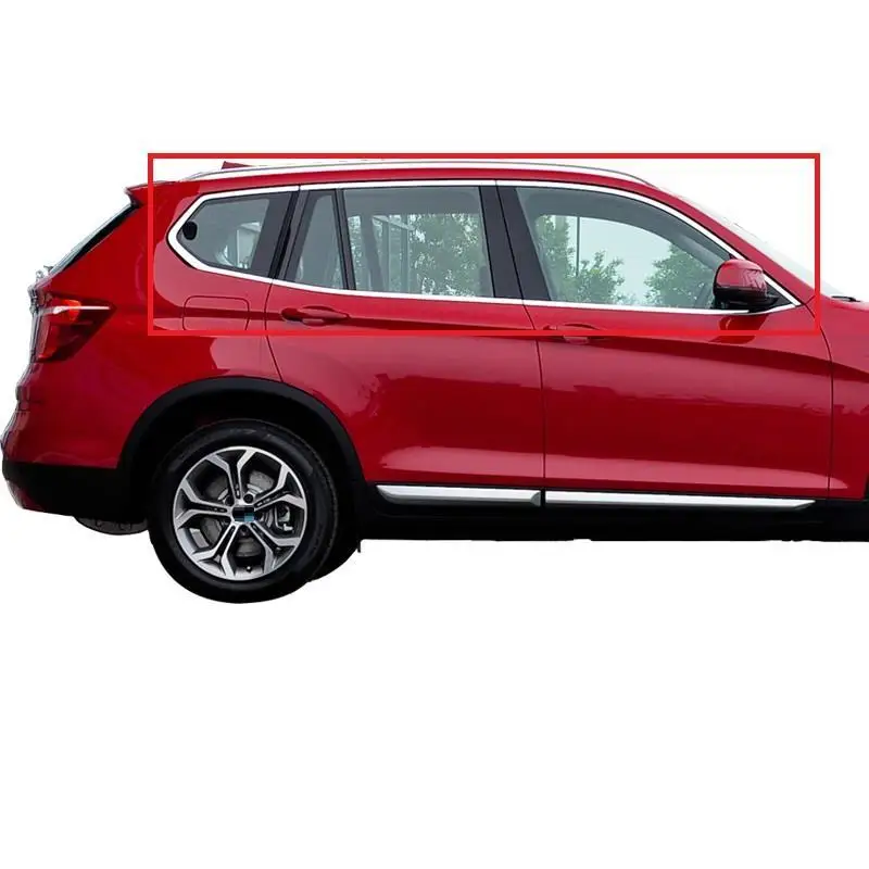 

Car Automovil Automobile Grille Window Trunk Exterior High-grade Sticker Strip Covers 11 12 13 14 15 16 17 FOR BMW X3 Series