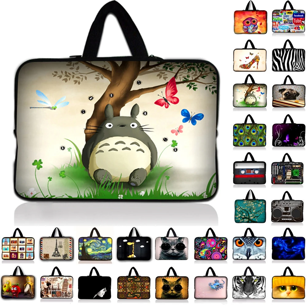Totoro Neoprene laptop bag Tablet Sleeve Case Pouch For ipad mini 4 3 2 1 Cases Samsung Galaxy Tab A 8.0 T350 T355 Y1 | Компьютеры и