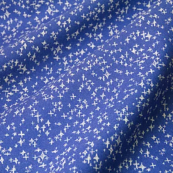 

Half-Meter Japanese KOKKA Cotton Linen Fabric Patchwork Fabric Star C