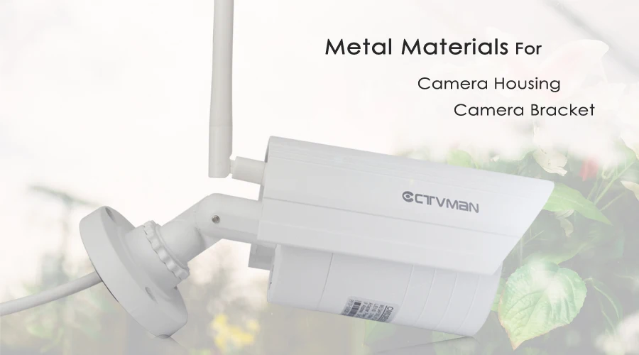 18CTVMAN Security IP Cameras 720P 1080P Network Wireless Waterproof IP Camera 