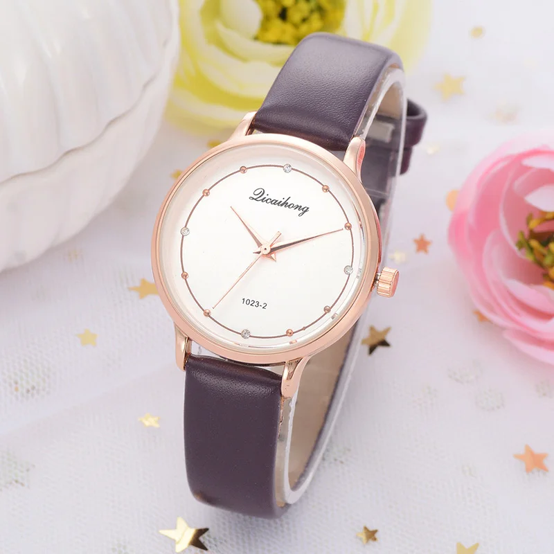 

High Quality Women Watches Leather Strap Quartz Bracelet Watch For Women Dress Ladies Wristwatches Female Clock Reloj Mujer