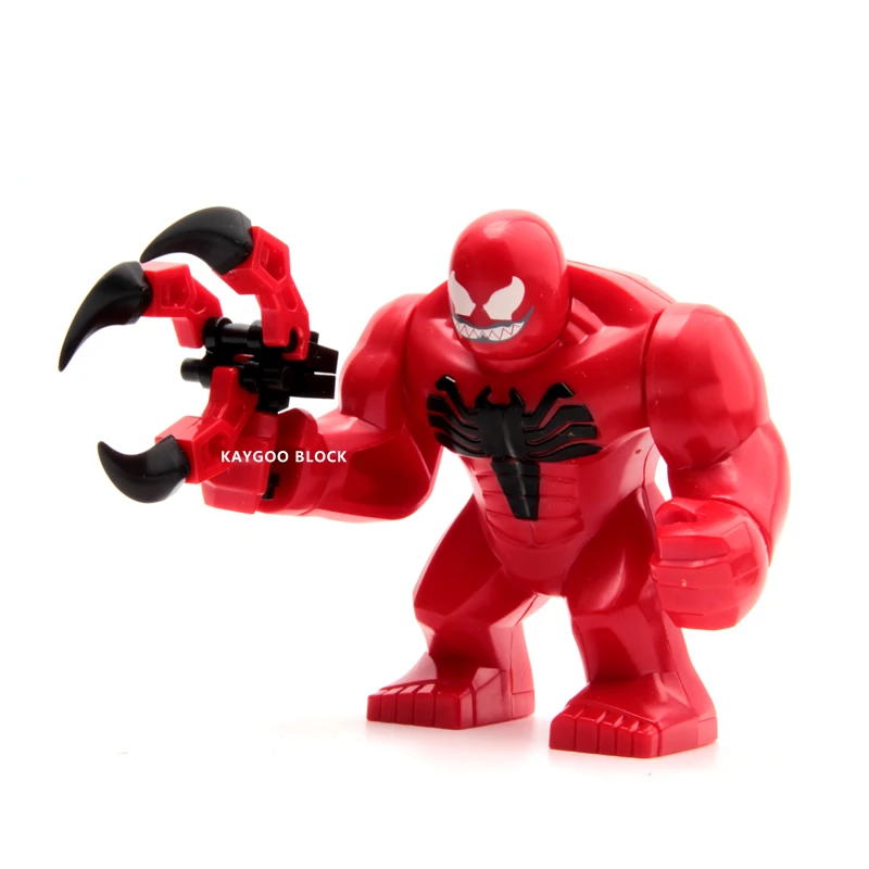 Фигурки из фильма Marvel Anti Venom Thanos Cull Obsidian Batman Hulk Buster Bane игрушечные строительные