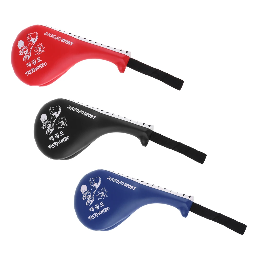 Taekwondo Double Kick Pad Target Tae Kwon Do Karate Kickboxing Pads
