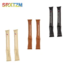 SRXTZM искусственная кожа хлопок сиденье зазор наполнитель мягкий коврик прокладка для BMW серии 1 2 3 5X1X3X5X6 М производительность 2 шт