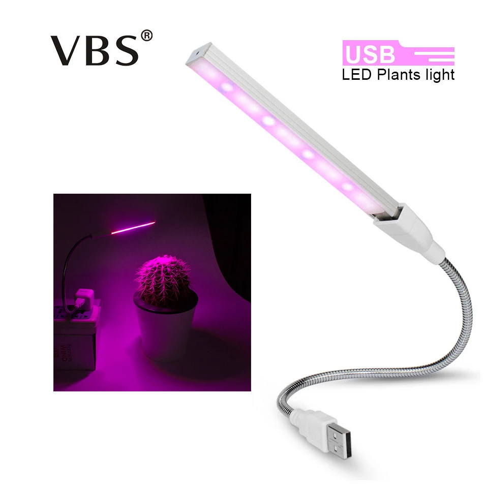 

Full Spectrum Led Grow Lamp 3W USB Led Grow Light Bulb DC 5V Fitolampy Phyto Lamp For Indoor Garden Plants Flower Hydroponics