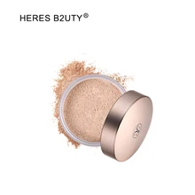HERES B2UTY рассыпчатая пудра для макияжа, полупрозрачная пудра, контроль жирности, натуральный ингредиент, установочная пудра, осветляющая, водостойкая