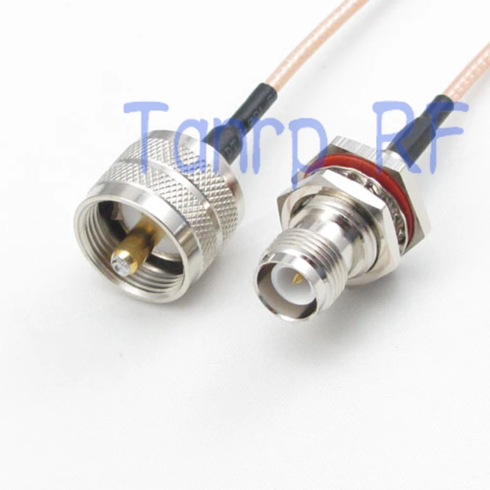 

15CM Pigtail coaxial jumper cable RG316 extension cord 6inch UHF male plug to RP TNC female jack RF adapter connector