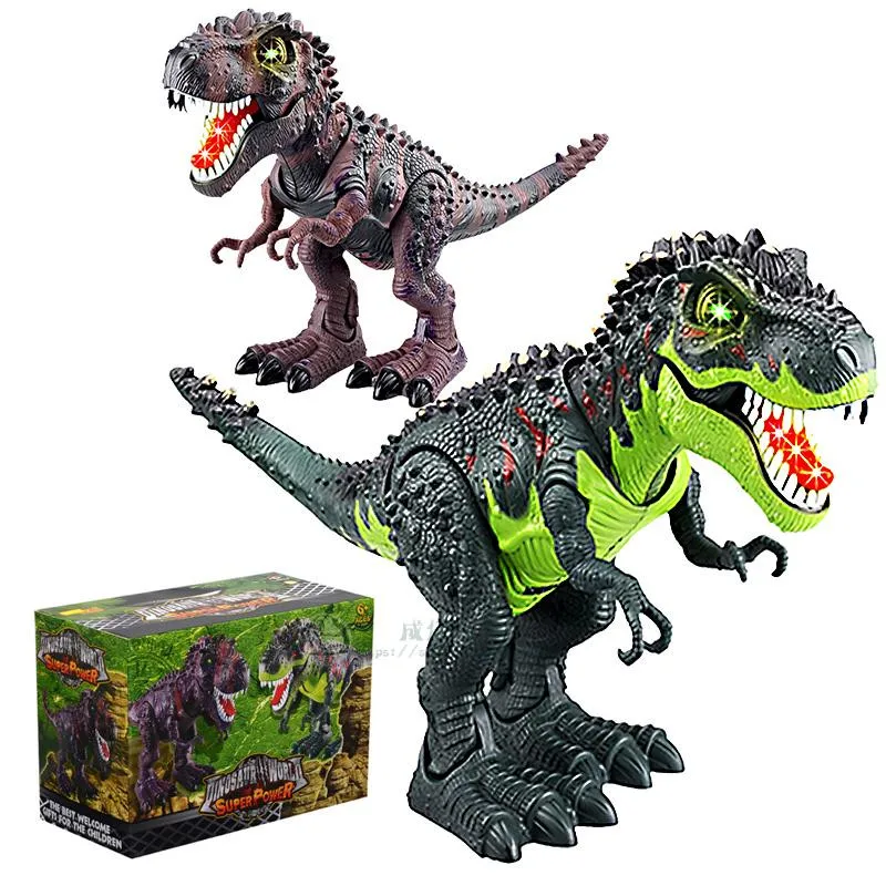 PVC Electronic Tyrannosaurus Rex Toy, Electric Dinosaur Robot With