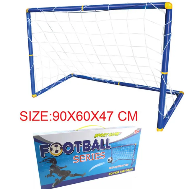 Football goal set outdoor fun sport toy balls plastic football toddler