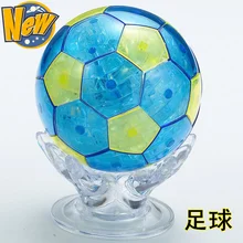 Игрушек! Новое поступление, горячая Распродажа 3D Хрустальная головоломка футбольные сувениры модель забавная игра креативный подарок 1 шт