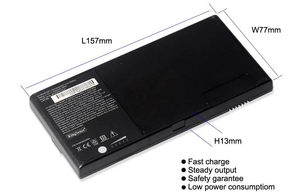 KingSener BP3S2P2100-S ноутбука батарея для Getac F110 P/N: 2428636D0004 4418636D0001 BP3S1P2160-S 11,4 в 4200 мАч/48WH