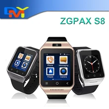 ZGPAX S8 Smartphone Bluetooth Smart Uhr android 4.4 MTK6572 Dual Core 1,5 Zoll GPS 2.0MP Kamera WCDMA WIFI MP3 MP4 Smartwatch