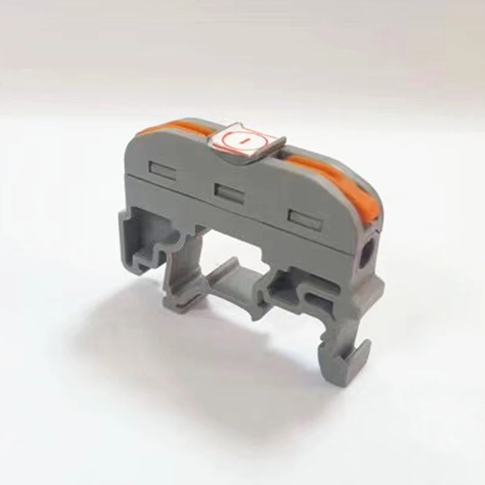 

5Pcs Supplies Screwless Aerial Plug Quick Connection Equipment Wire Connectors Terminal Block Rail Type Universal Compact Press