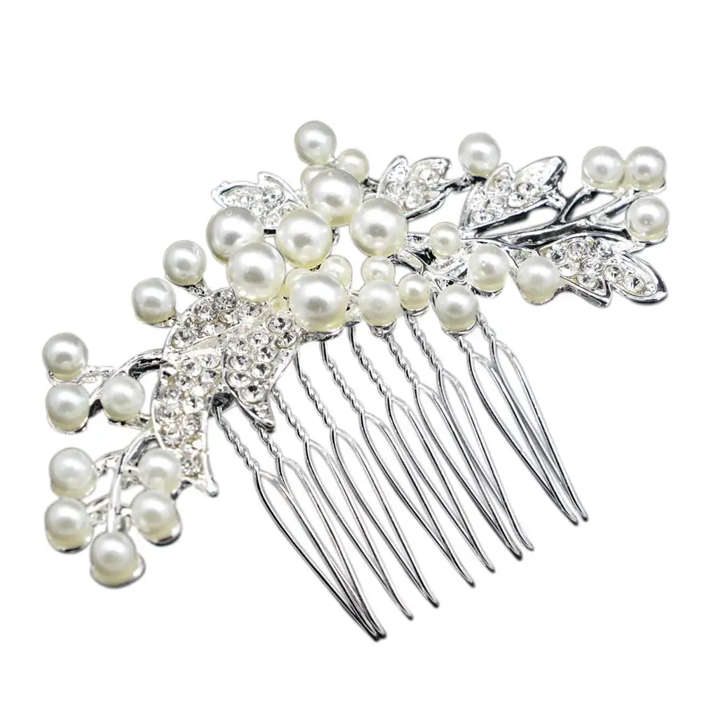 Simulated Bridal Jewelry Rhinestone Hair Accessories Wedding Hairpin for Women CX17 | Украшения и аксессуары
