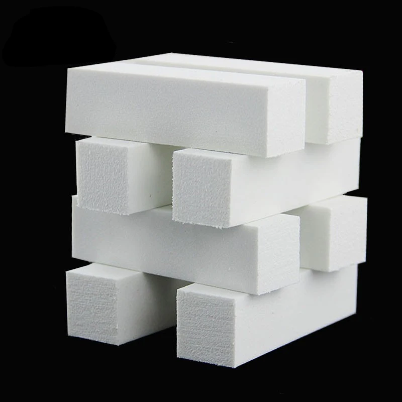 

50pcs/set White Form Nail Buffers File for UV Gel Nail Polish Nail Art Tools Polishing Manicure Accessories
