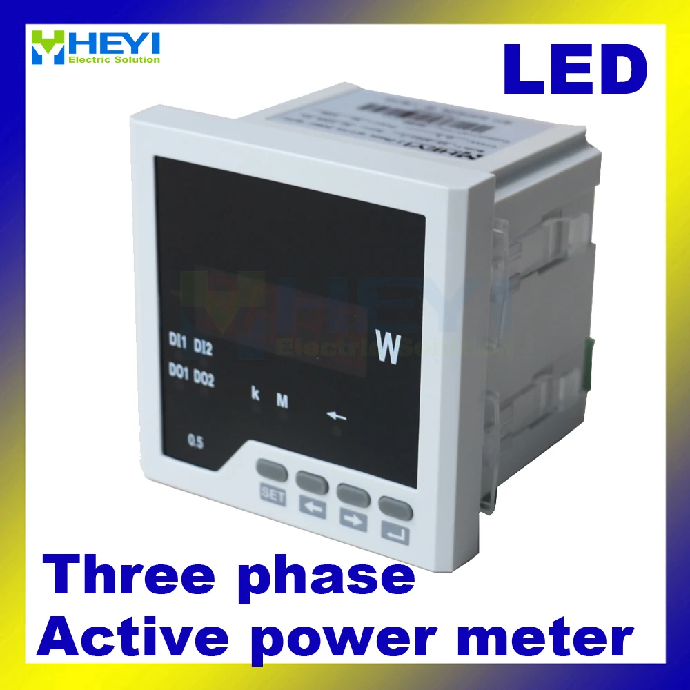 Three Phase Digital Active Power Meter 120 120 96 96 72 72